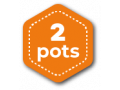 2 pots